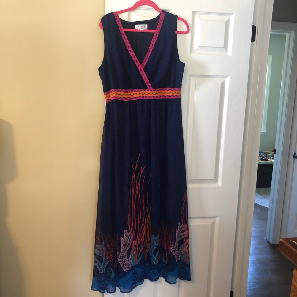 Nikki Poulos sleeveless 1X dress